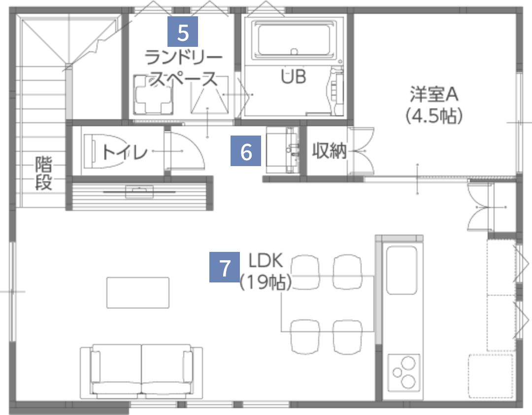 間取り 2階