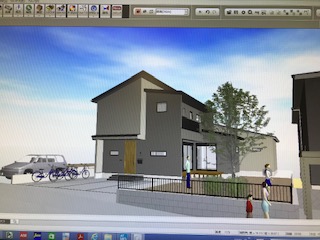 【リベロスクエアハウス】3Dパースでのご提案